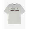 Cotton and silk blend T-shirt