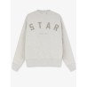 Star cotton sweatshirt