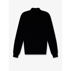 Cashmere and silk polo shirt