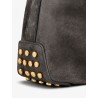 Mini Bag Metal Dots suede shoulder bag