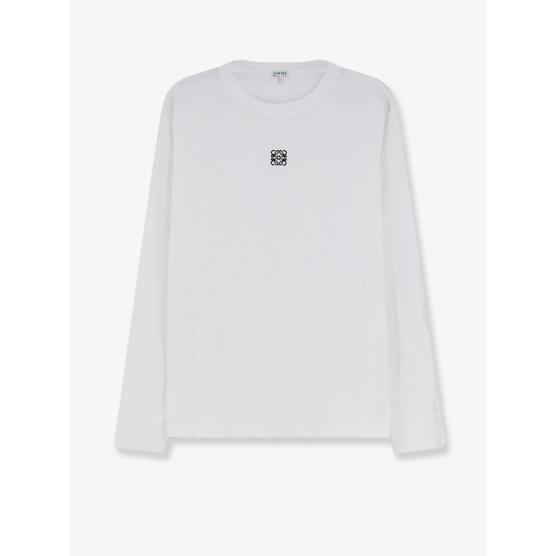 Ribbed cotton t-shirt