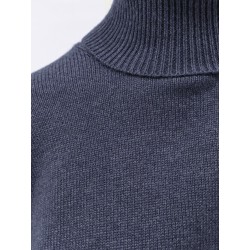 Cashmere turtleneck with Monili detail on the back