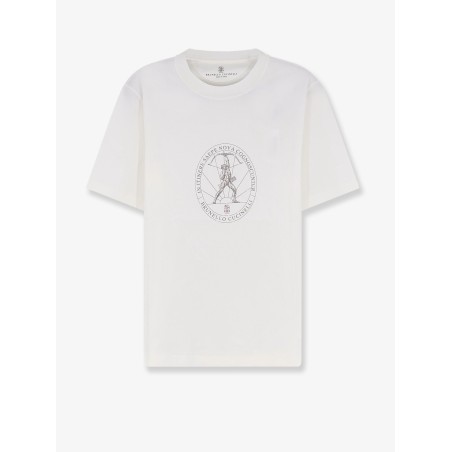 Cotton T-shirt with print on the front