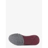 Suede sneakers with leather inserts