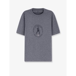 Cotton T-shirt with front print