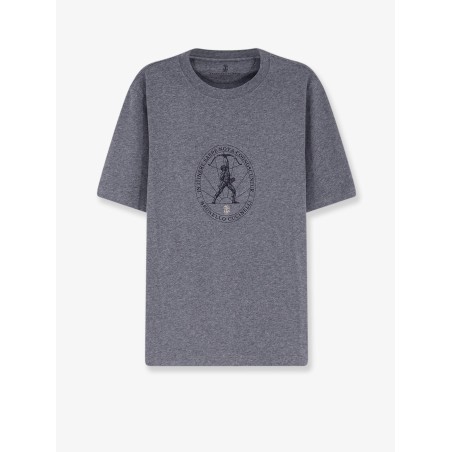 Cotton T-shirt with front print