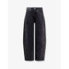 Oriane black denim trousers