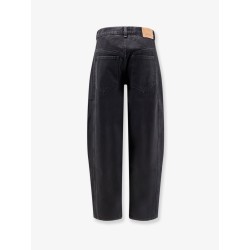 Oriane black denim trousers