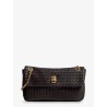 Madison leather shoulder bag with Knot detail