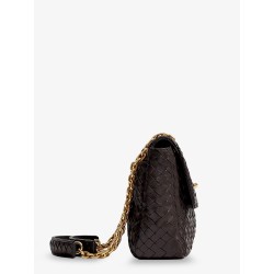 Madison leather shoulder bag with Knot detail