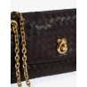Madison leather shoulder bag with Knot detail