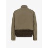 Organic cotton jacket with nylon hood