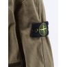 Organic cotton jacket with nylon hood