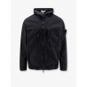 Hooded organic cotton jacket