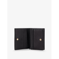 Mini leather wallet and GG Supreme fabric