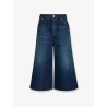 Blue denim Bermuda shorts