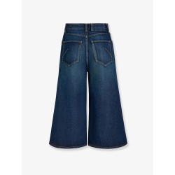 Blue denim Bermuda shorts