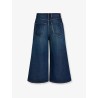 Blue denim Bermuda shorts