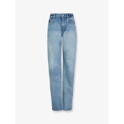 Blue denim jeans