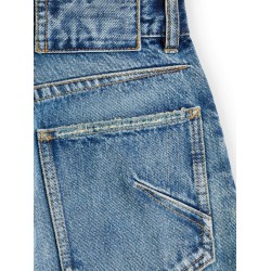 Blue denim jeans