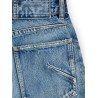 Blue denim jeans