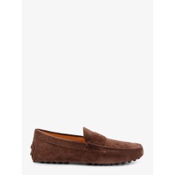 Suede loafers with Gommini detail on the back