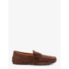 Suede loafers with Gommini detail on the back