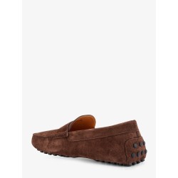 Suede loafers with Gommini detail on the back
