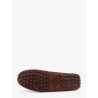 Suede loafers with Gommini detail on the back