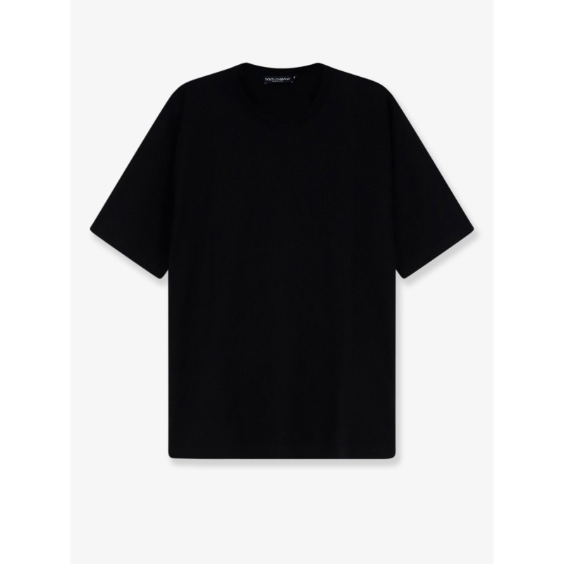 Cotton T-shirt with embossed DG logo