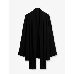Viscose shirt with scarf detail