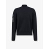 Virgin wool cardigan with Logo patch