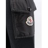 Virgin wool cardigan with Logo patch