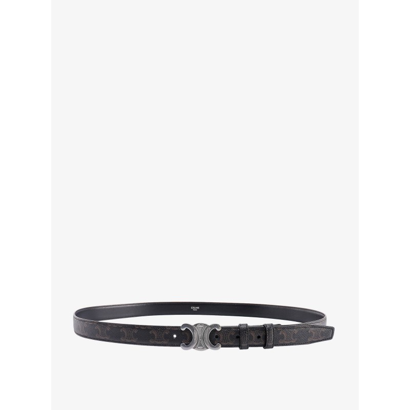 Triomphe coated canvas belt
