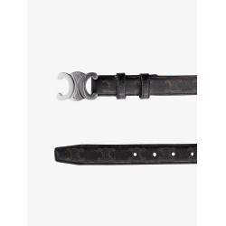 Triomphe coated canvas belt