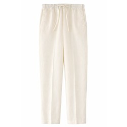 PANTALONE IN LINO CON COULISSE