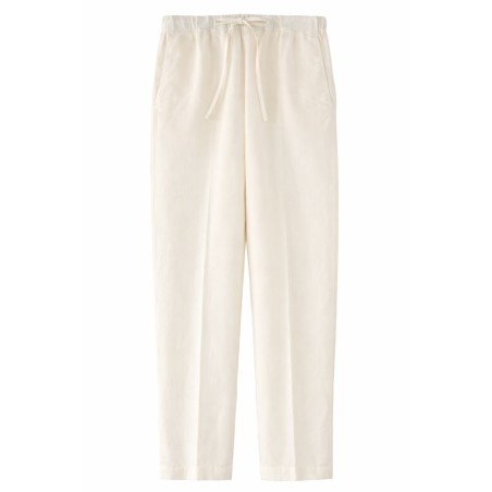 PANTALONE IN LINO CON COULISSE