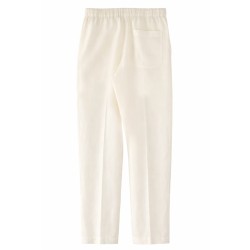 PANTALONE IN LINO CON COULISSE