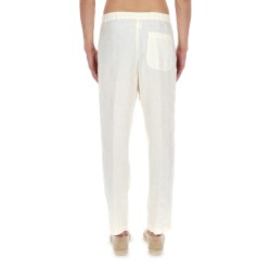 PANTALONE IN LINO CON COULISSE