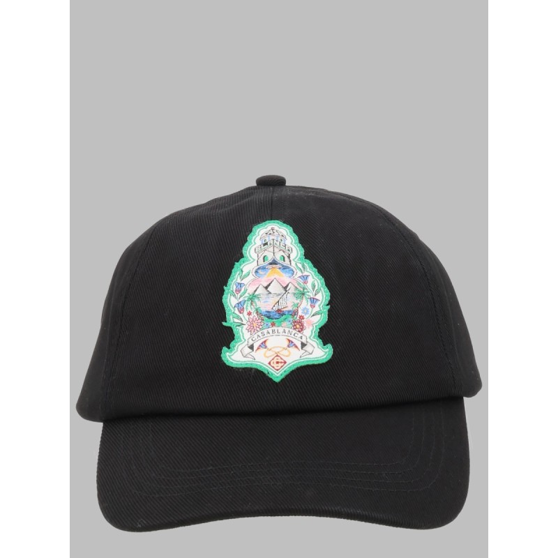 CAPPELLO DA BASEBALL CON PATCH "HOTEL"