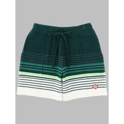 SHORTS A RIGHE BOUCLÉ