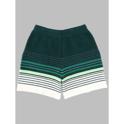 SHORTS A RIGHE BOUCLÉ