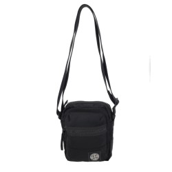 BORSA A TRACOLLA IN NYLON METAL