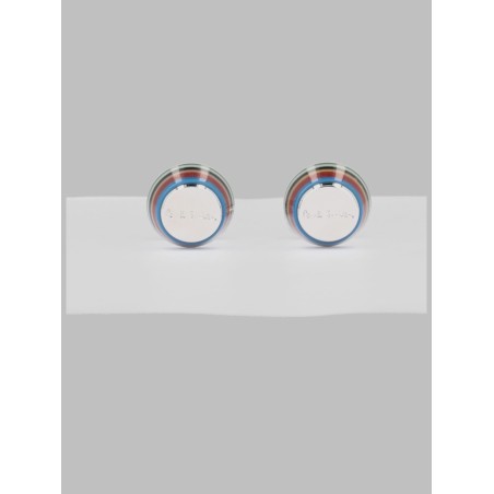 GEMELLI "SIGNATURE STRIPE" CON LOGO