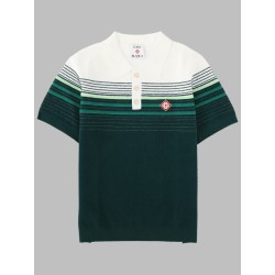 POLO A RIGHE BOUCLÉ