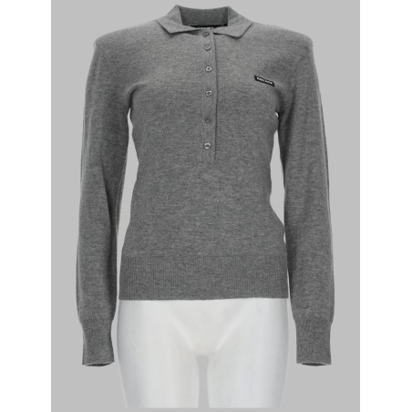 POLO IN LANA MERINO E CASHMERE
