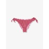 Viscose blend Moon bikini bottoms