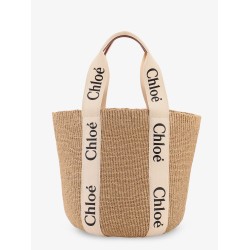 Woody raffia shoulder bag