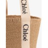 Woody raffia shoulder bag