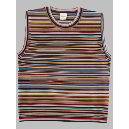 MAGLIA SMANICATA "SIGNATURE STRIPE"
